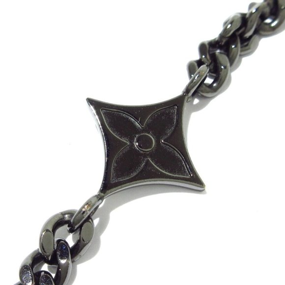 Auth LOUIS VUITTON Brasserie LV Instinct M00508 Silver Others RM1211 Bracelet - Picture 4 of 14